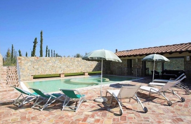 Villa in Montaione mit 3 Schlafzimmern 6 Schlafplätzen