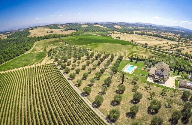 Villa Le Buche - Wunderschöne Villa auf einem Gutshof in Sarteano, Toskana