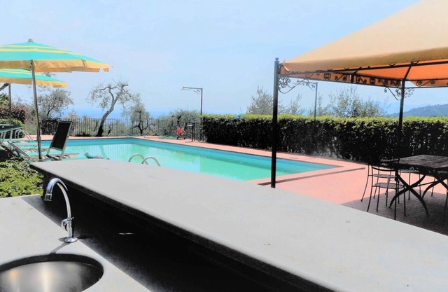 Villa Le Fonti - panoramic with swimming pool