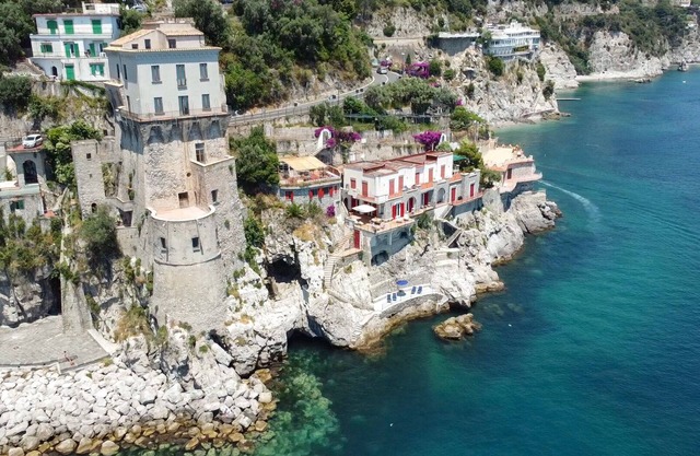 Villa-Ensuite mit Whirlpool-Wanne-Accesso privato al mare