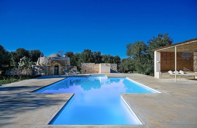 Villa Madrevita: Eine charakteristische und einladende Villa im charakteristischen Stil der apulischen Landschaft.