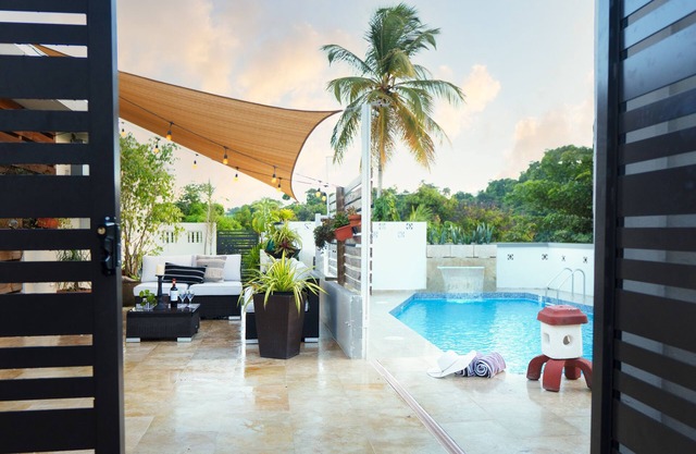 Privater Pool, in der Nähe von San Juan, Rückzug, Kurzurlaub, Puerto Rico