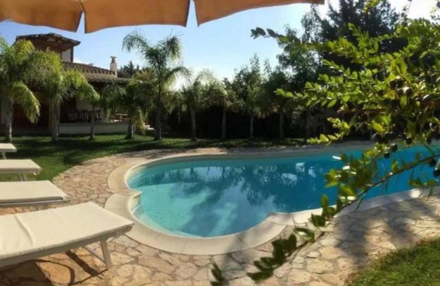 Villa 'Mimosa Villasimius' with Sea View, Private Pool and Air Conditioning