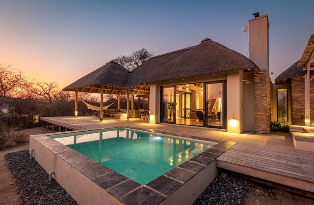 Villa Mooiplaas: Luxuriöser Safari-Rückzugsort mit Whirlpool