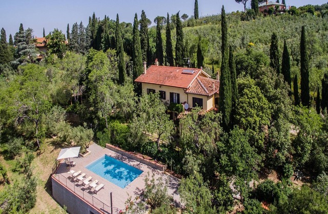 Vintage-Villa mit eigenem pool in der Toskana