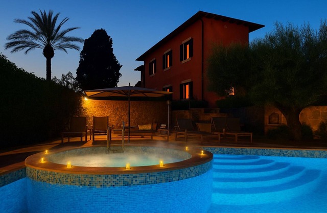 Villa Olive Garden Private Spa Retreat & Tennis court - Luxe Estate