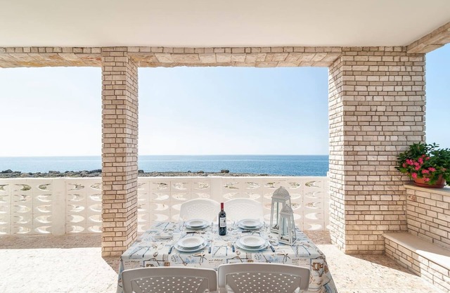 VILLA AUF DEM MEER TORRE COLIMENA, SALENTO, PUNTA PROSCIUTTO