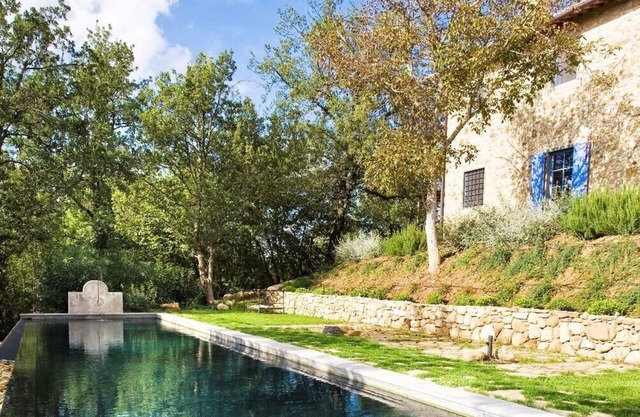 Villa Passignano: ein stilvolles Schlafzimmer 6 September in der Toskana