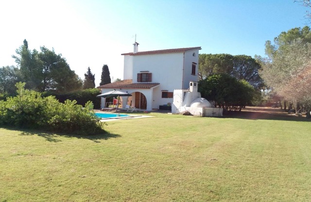 Villa Pepa S'abuleu, freistehende Villa mit Garten und Pool.
