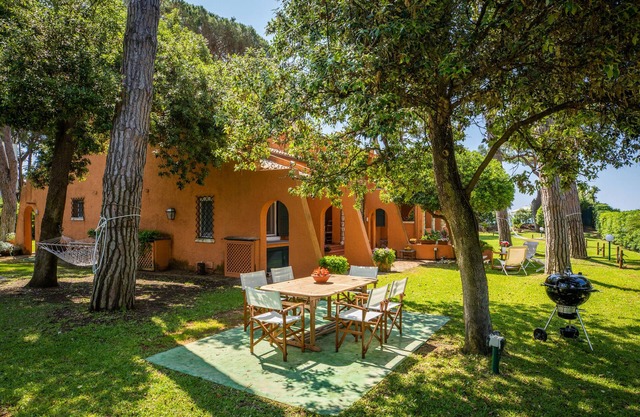 Villa Piccola Duna mit Blick auf das Meer exklusiven direkten Zugang zum 50 m langen Strand