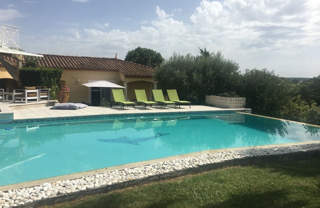 Villa, sicherer Pool, Garten 3300m2, Montpellier, Castelnau le Lez