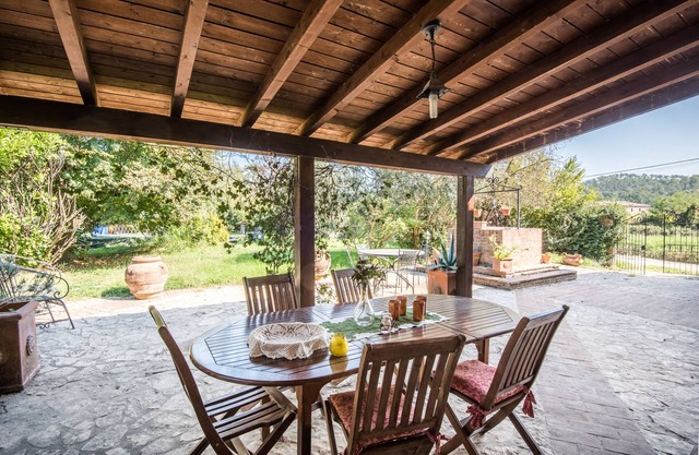 Haustierfreundliche Villa Podere Palazzetto mit beheiztem Pool und WLAN