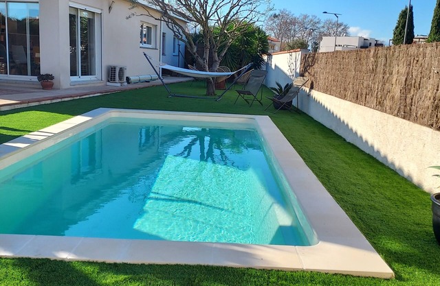 Villa 6 Personen mit Pool, Terrasse und Garten (4 * bei Gites de France)