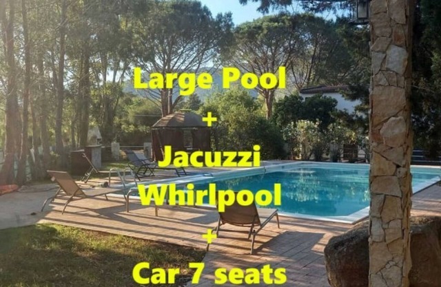 "Villa Stravanata" mit Pool - Auto verfügbar - beheiztem Whirlpool im Freien