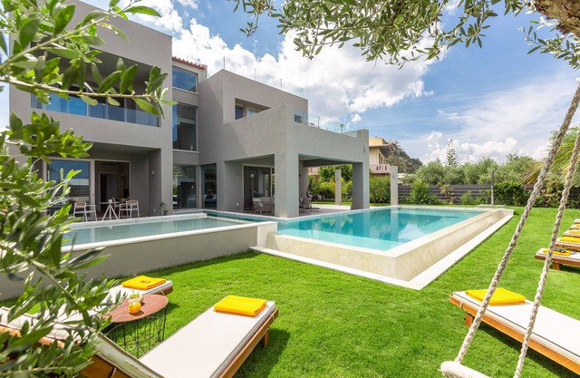 Villa Sissy, Luxus, privater Pool, 200 m vom Strand entfernt