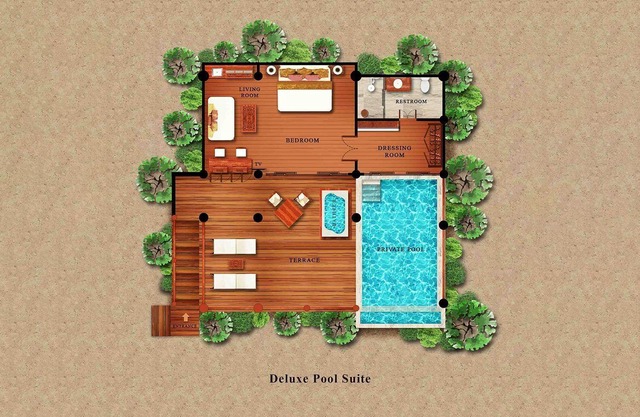 Villa Solada - Ein Schlafzimmer Resort, Schläft 3