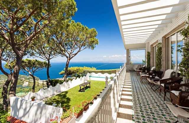 Villa Sole Di Capri - Meerblick