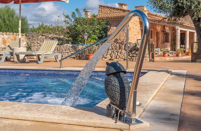 Villa Son Coves by Slow Villas with salt-water swimming pool and garden in Santanyi