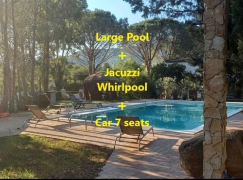 VILLA STRAVANATA - Large Pool, Car and Large Whirlpool Jacuzzi