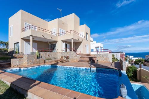 Villa Super Lujo Mojacar -7 hab - piscina - vistas al mar