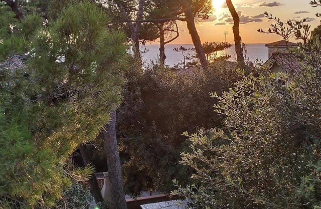 Villa mitten im Grünen 300 Meter vom Meer entfernt