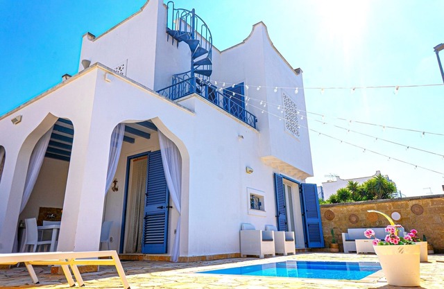 Villa Teresa Ferienhaus die schönen Strände von Torre Lapillo Porto Cesareo