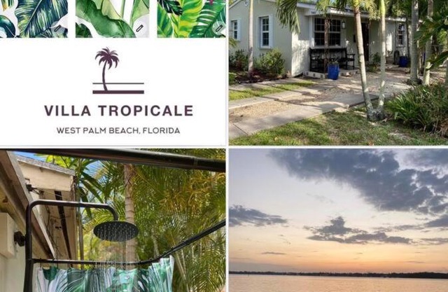 Villa Tropicale in lush garden