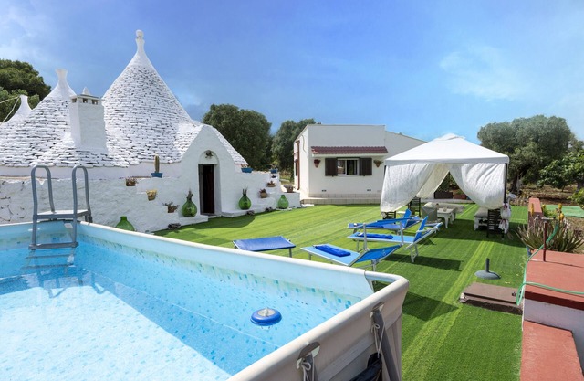 Villa "Trullo Libellula" mit privatem Garten, privatem Mini-Pool und WLAN