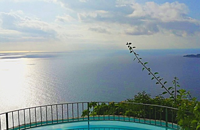 Villa Arora mit privatem Pool, Terrasse, Meerblick und Parkplatz in der Nähe von Positano