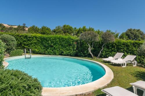 Villa Viola con piscina e giardino