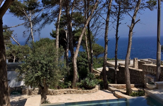 Salento Puglia Villa mit privatem Pool und Meerblick - Free Wifi