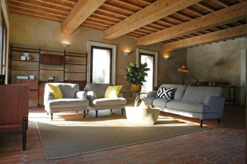 Appartement in Volterra mit Garten, Terrasse und Grill