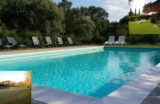 Villa mit großem Garten in den Chianti-Hügeln