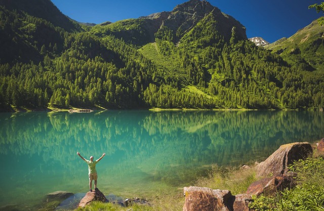 Villa mit großem Garten im Nationalpark Stilfser Joch