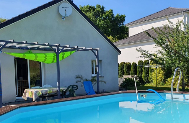 Haus mit Pool 10 Personen Montfaucon