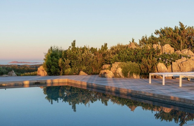 Villa with pool and panoramic view in Porto Cervo