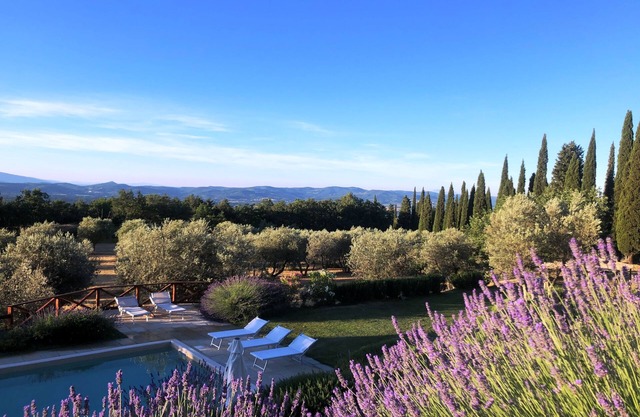 Villa im Herzen der Toskana mit Pool und außergewöhnlicher Panoramalage