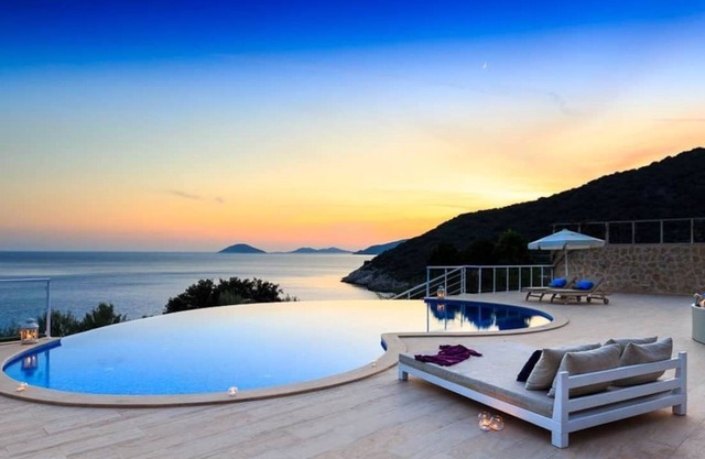 Villa with special privat beach
