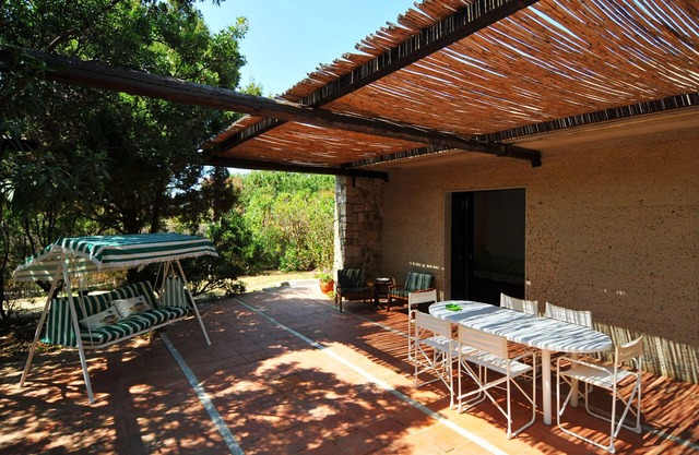 Villasimius, Haus mit Garten auf 100 m. vom Meer