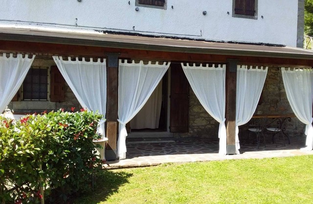 Villetta degli Abeti, Berghaus mit großer Veranda