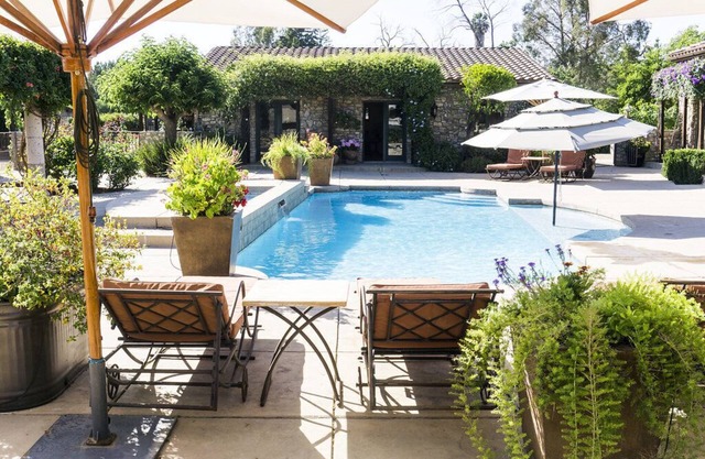 Vineyard suite located in the orchard with private entrance