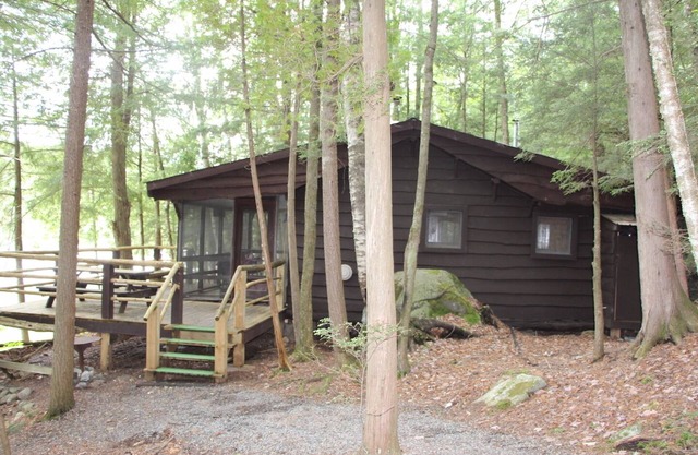 Weinlese Adirondack Cabin Saranac Lake - tierfreundlich