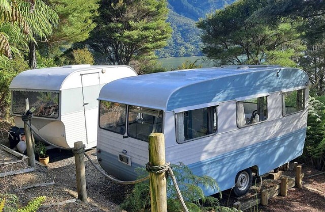Vintage Caravans by the Sea