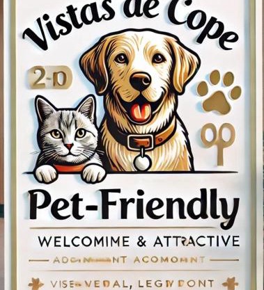 Vistas de Cope "pet friendly"