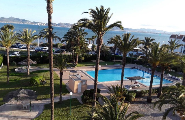 Vistas Playa mar Menor con Aire Acondicionado y Piscina 4pax
