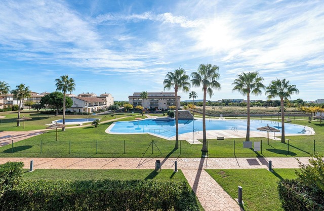 Vivienda lujo panorámica golf mit Meerblick, WLAN und Klimaanlage