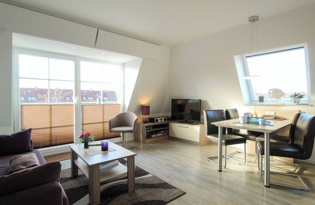 Vogelsand 23 - Komfortable moderne Ferienwohnung in direkter Strandnähe