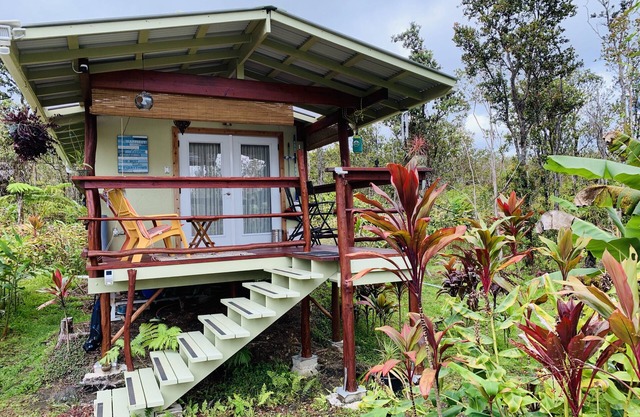 Volcano Off the Grid Eco Cabin Retreat im Herzen der tropischen Riforest.