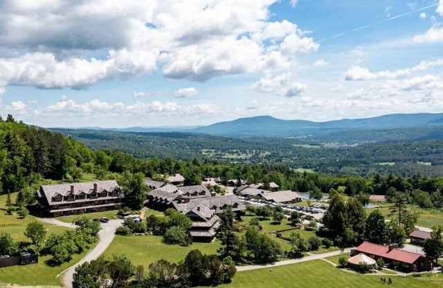 Von Trapp Family Lodge. It's exciting, with lots to do! Great accommodations.