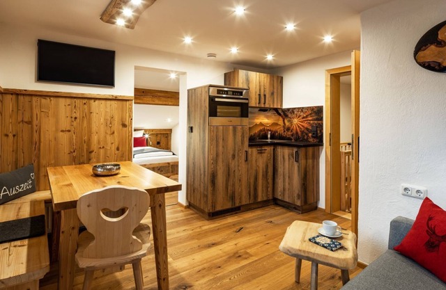 Apart-Chalet Grünstein, 1-2 Personen, 38 qm, Dachgeschoss, Balkon